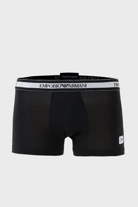 Emporio Armani Pamuklu Esnek Erkek Boxer 111389 3F512 00020 SİYAH - Emporio Armani