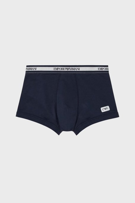 Emporio Armani Pamuklu Esnek Erkek Boxer 111389 3F512 00135 LACİVERT - Emporio Armani