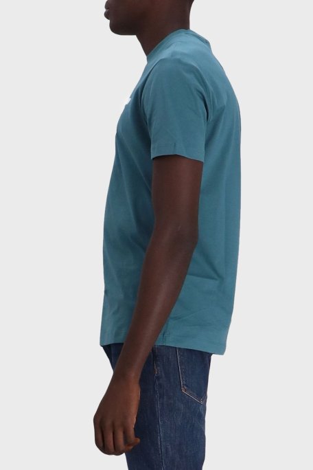 Emporio Armani Pamuklu Regular Fit Bisiklet Yaka Erkek T Shirt 8N1TN5 1JPZZ 07A3 PETROL - Emporio Armani (1)