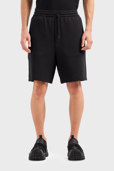 Emporio Armani Pamuklu Regular Fit Cepli Erkek Short 3D1P69 1JHSZ 0999 SİYAH - Emporio Armani
