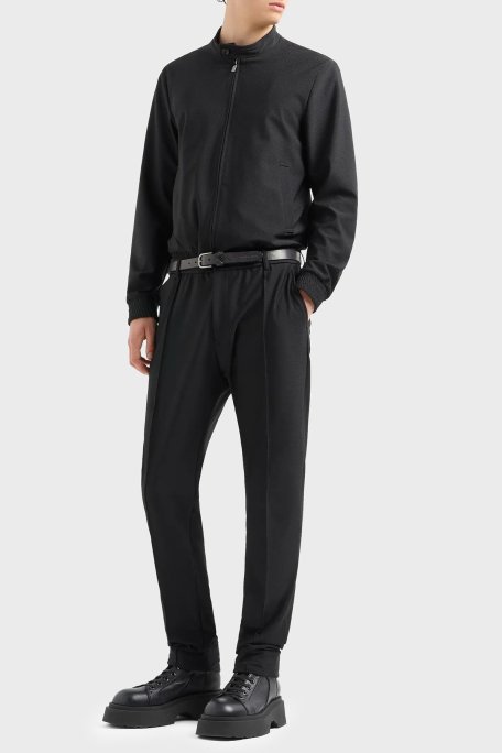 Emporio Armani Pamuklu Regular Fit Erkek Ceket EM000185 TE11109 UC001 SİYAH - Emporio Armani (1)