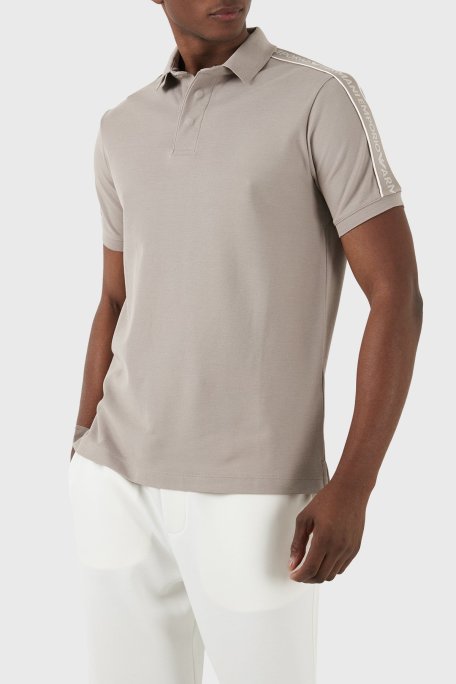 Emporio Armani Pamuklu Regular Fit Erkek Polo Yaka T Shirt 3D1FM3 1JCYZ 0650 BEJ - Emporio Armani (1)