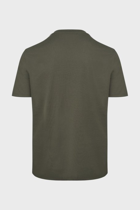 Emporio Armani Pamuklu Regular Fit Logolu Bisiklet Yaka Erkek T Shirt EM004583 AF13669 M8360 HAKİ - Emporio Armani (1)