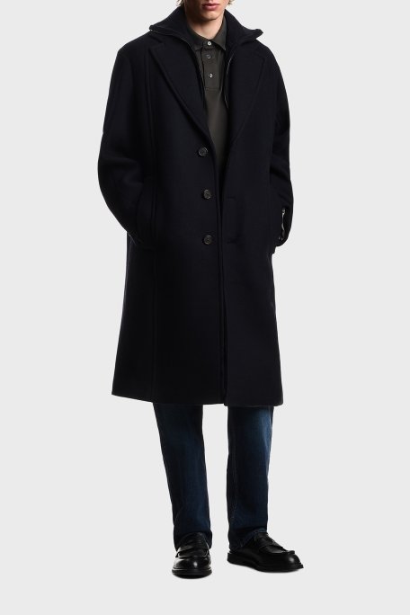 Emporio Armani Pamuklu Regular Fit Logolu Düğmeli Erkek Polo EM003524 AF12955 U8120 HAKİ - Emporio Armani (1)