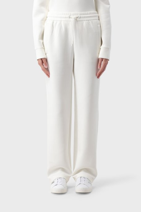 Emporio Armani Pamuklu Regular Fit Spor Kadın Pantolon 6R2P6C 1JHSZ 0101 EKRU - Emporio Armani (1)