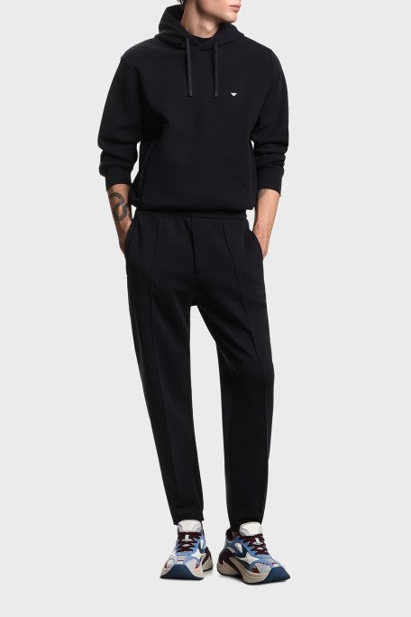 Emporio Armani Pamuklu Regular Fit Yüksek Bel Erkek Pantolon EM004542 AF10013 UB118 LACİVERT - Emporio Armani (1)