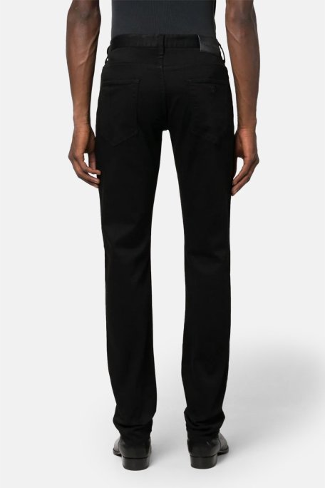 Emporio Armani Pamuklu Slim Fit Düşük Bel Düz Paça J06 Jeans Erkek Kot Pantolon 8N1J06 1DHDZ 0005 SİYAH - Emporio Armani (1)