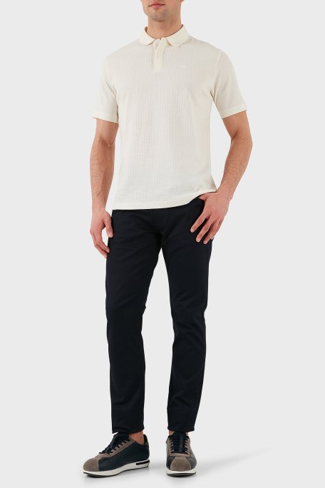 Emporio Armani Pamuklu Slim Fit Normal Bel Dar Paça Jeans Erkek Kot Pantolon EM000121 AF14122 UB118 LACİVERT - Emporio Armani (1)
