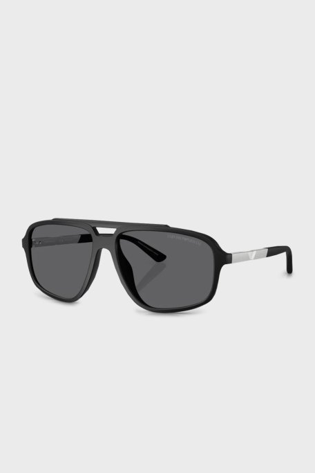Emporio Armani Polikarbon Güneş Erkek Gözlük 0EA4236U 5001T3 59 Mat Siyah-Gri Polarize - Emporio Armani (1)