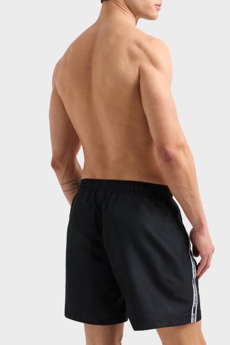 Emporio Armani Regular Fit Belden Bağlamalı Logolu Erkek Mayo Short EM001382 AF12333 UC001 SİYAH - Emporio Armani (1)