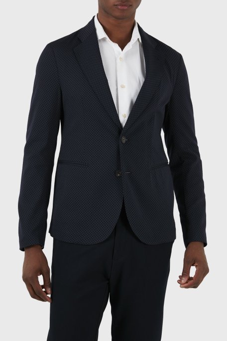 Emporio Armani Regular Fit Blazer Erkek Ceket E31G37 F1424 920 LACİVERT - Emporio Armani (1)