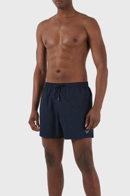 Emporio Armani Regular Fit Cepli Erkek Mayo Short 211740 4R420 06935 LACİVERT - Emporio Armani