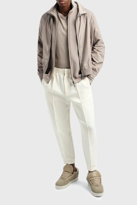 Emporio Armani Regular Fit Dik Yaka Mevsimlik Erkek Mont 3D1BH0 1NMPZ 0650 BEJ - Emporio Armani (1)