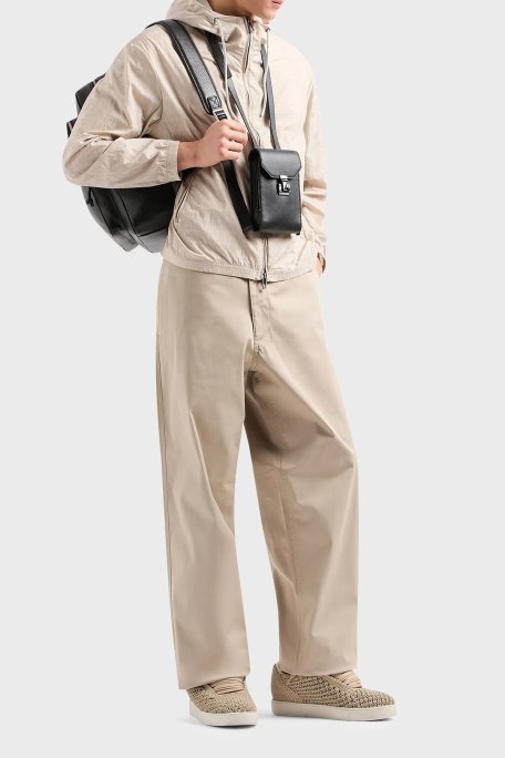 Emporio Armani Regular Fit Kapüşonlu Mevsimlik Erkek Mont 3D1BH4 1NNXZ 06G2 BEJ - Emporio Armani (1)