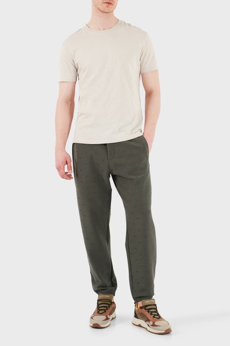 Emporio Armani Regular Fit Lastikli Bel Lastikli Paça Jogger Erkek Pantolon EM004872 AF13700 F8248 HAKİ - Emporio Armani (1)