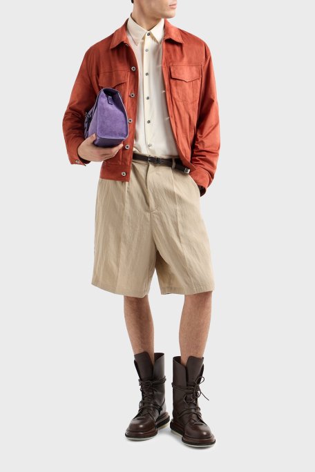 Emporio Armani Regular Fit Logolu Erkek Gömlek EM001537 AF14214 U0003 BEYAZ - Emporio Armani (1)