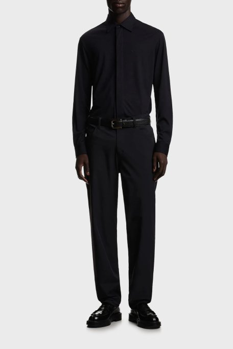 Emporio Armani Regular Fit Normal Bel Düz Paça Erkek Kot Pantolon EM001010 AF18502 UB118 LACİVERT - Emporio Armani (1)