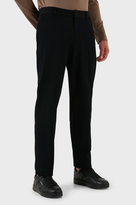Emporio Armani Regular Fit Normal Bel Düz Paça Klasik Erkek Pantolon EM001505 AF18502 UC001 SİYAH - Emporio Armani (1)