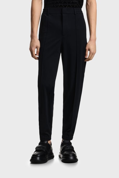 Emporio Armani Regular Fit Normal Bel Lastikli Paça Jogger Erkek Pantolon EM004906 AF23435 UB118 LACİVERT - Emporio Armani