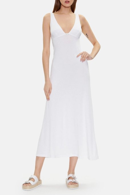 Emporio Armani Bayan Elbise 262729 3R314 00010 BEYAZ - Emporio Armani