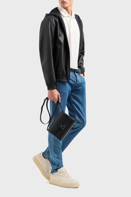 Emporio Armani Şeritli % 100 Pamuk Düğmeli Erkek Polo Yaka T Shirt EM000858 AF12955 U0003 BEYAZ - Emporio Armani (1)