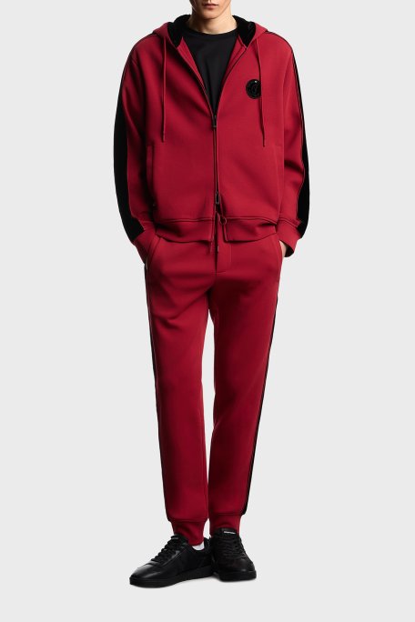 Emporio Armani Şönil Şerit Detaylı Regular Fit Bisiklet Yaka Erkek T Shirt EM005342 AF10017 UC001 SİYAH - Emporio Armani (1)