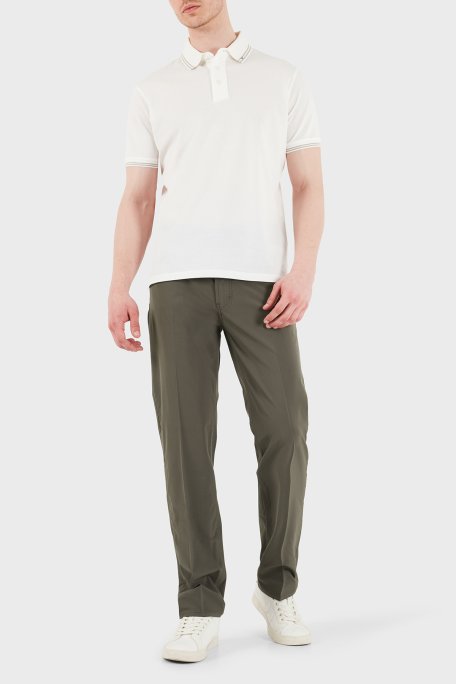 Emporio Armani Straight Fit Normal Bel Düz Paça Erkek Kot Pantolon EM000763 AF21368 U6200 HAKİ - Emporio Armani (1)