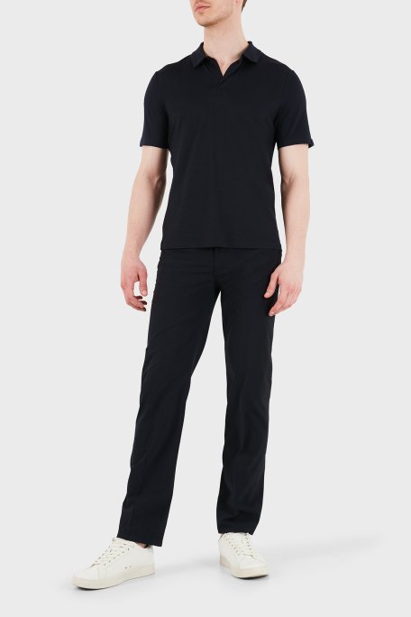 Emporio Armani Straight Fit Normal Bel Düz Paça Erkek Kot Pantolon EM000763 AF21368 UB118 LACİVERT - Emporio Armani (1)