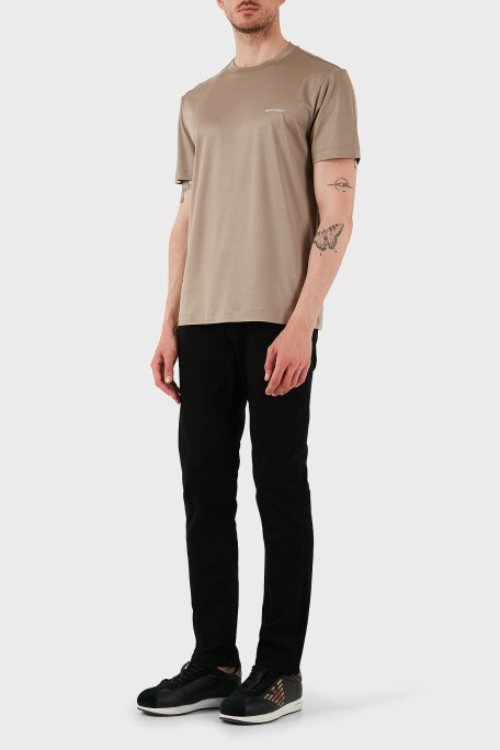 Emporio Armani Streç Pamuklu Slim Fit Normal Bel Düz Paça Jeans Erkek Kot Pantolon EM000121 AF15954 MC002 SİYAH - Emporio Armani (1)