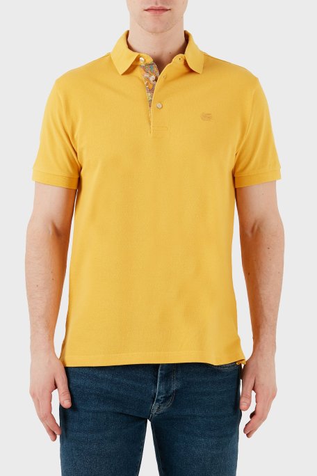 Etro % 100 Pamuk Regular Fit Düğmeli Erkek Polo Yaka T Shirt MRMD0005 AJ266 A0968 SARI - Etro (1)
