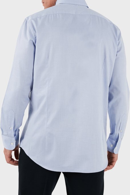 Etro % 100 Pamuk Regular Fit Düğmeli Yaka Erkek Gömlek MRIB0004 AV605 B0028 MAVİ - Etro (1)