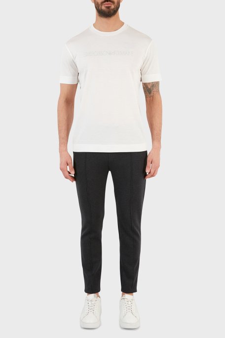 Exxe Pamuklu Belden Bağlamalı Cepli Jogger Erkek Pantolon 6143001 ANTRASİT - Exxe