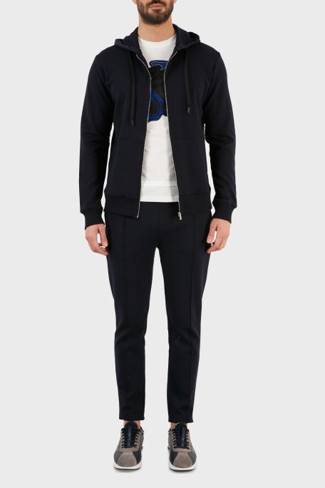 Exxe Pamuklu Belden Bağlamalı Cepli Jogger Erkek Pantolon 6143001 LACİVERT - Exxe