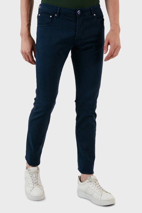 Exxe Pamuklu Normal Bel Slim Fit Jeans Erkek Kot Pantolon 629J018004 LACİVERT - Exxe (1)