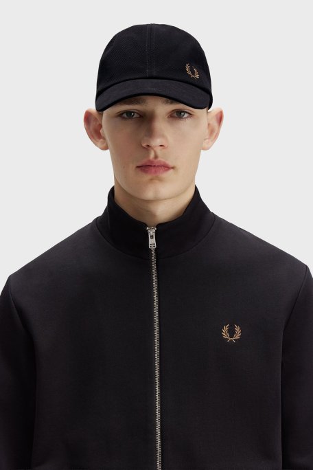 Fred Perry % 100 Pamuk Logolu Unisex Şapka HW6726 S77 SİYAH - Fred Perry (1)