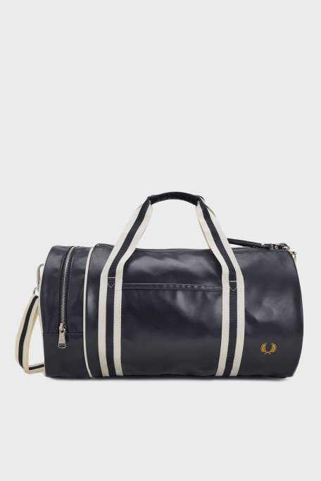 Fred Perry Logolu Ayarlanabilir Askılı Büyük Spor Unisex Çanta L7255 635 LACİVERT - Fred Perry