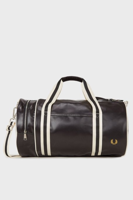 Fred Perry Logolu Ayarlanabilir Askılı Büyük Spor Unisex Çanta L7255 D57 SİYAH - Fred Perry