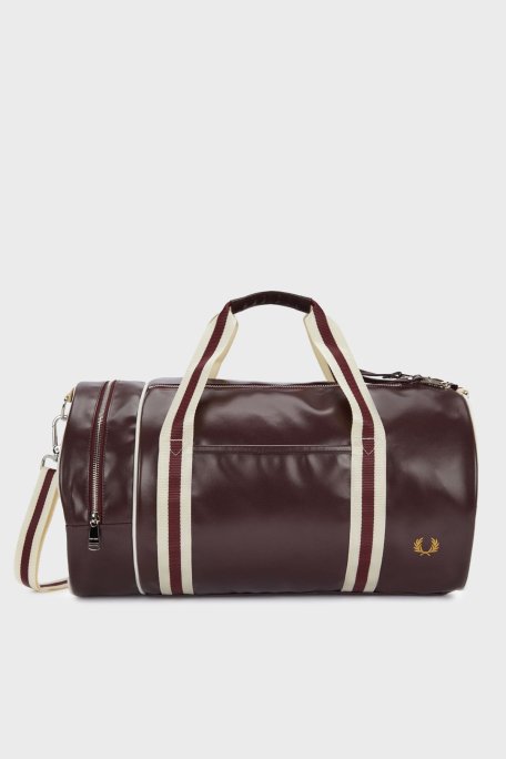 Fred Perry Logolu Ayarlanabilir Askılı Büyük Spor Unisex Çanta L7255 R82 KAHVE - Fred Perry