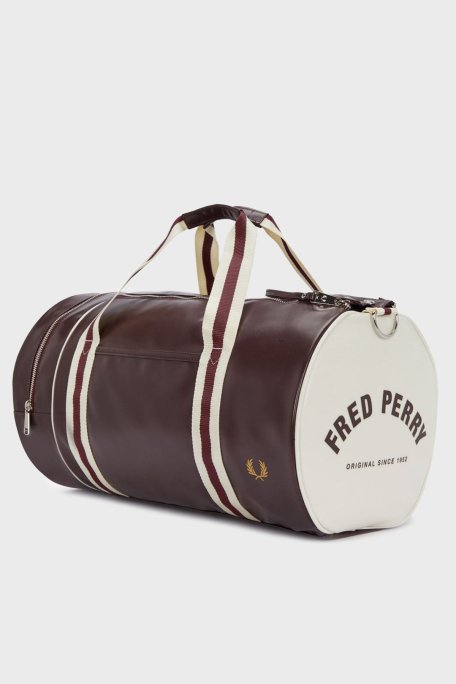 Fred Perry Logolu Ayarlanabilir Askılı Büyük Spor Unisex Çanta L7255 R82 KAHVE - Fred Perry (1)