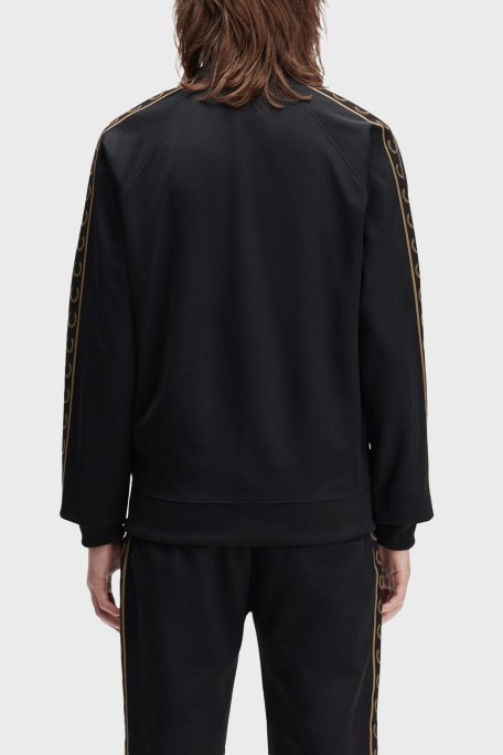 Fred Perry Logolu Pamuklu Regular Fit Dik Yaka Erkek Sweat J5557 S77 SİYAH - Fred Perry (1)