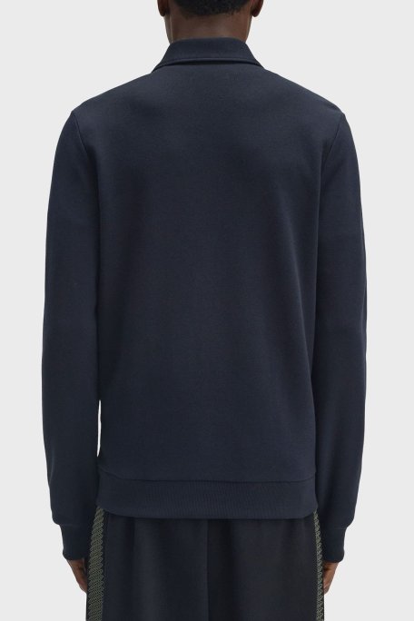 Fred Perry Pamuklu Regular Fit Klasik Yaka Fermuarlı Erkek Sweat J1328 608 KOYU MAVİ - Fred Perry (1)