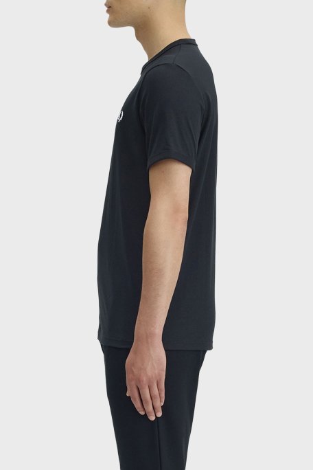 Fred Perry Pamuklu Regular Fit Logolu Bisiklet Yaka Erkek T Shirt M3519 102 SİYAH - Fred Perry (1)