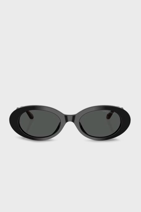 Giorgio Armani Oval Güneş Bayan Gözlük 0AR8234U 587587 52 SİYAH-KOYU GRİ - Giorgio Armani (1)