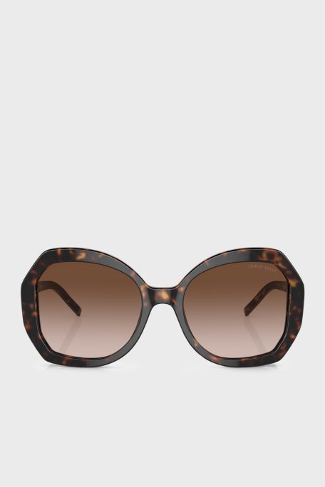 Giorgio Armani UV Korumalı Pilot Tip Güneş Kadın Gözlük 0AR8180 502613 54 Hava-Gradient Kahve - Giorgio Armani (1)