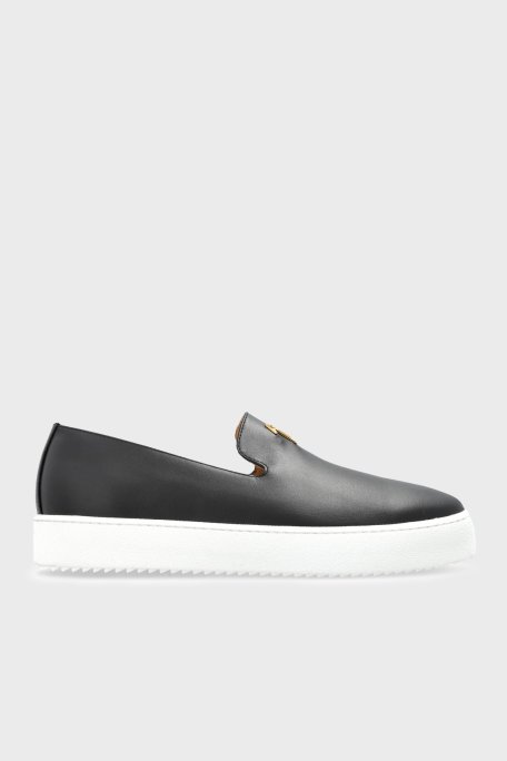Giuseppe Zanotti Deri Loafer Erkek Ayakkabı RM60019-001 SİYAH - Giuseppe Zanotti
