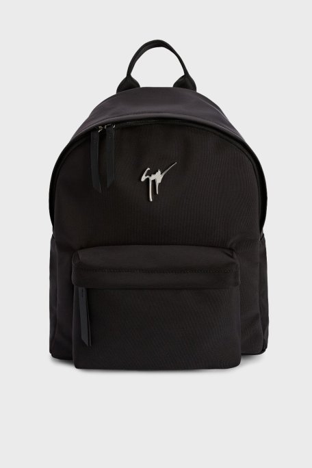 Giuseppe Zanotti Logolu Omuz Askılı Erkek Sırt Çantası IBU2019-001 SİYAH - Giuseppe Zanotti