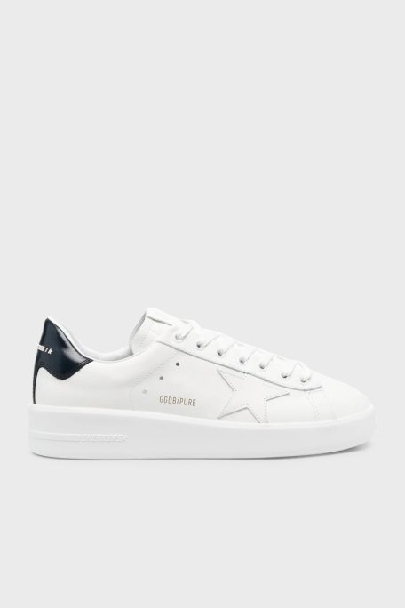 Golden Goose Hakiki Deri Sneaker Erkek Ayakkabı GMF00197.F004161.10793 BEYAZ - Golden Goose