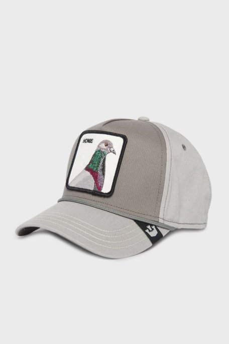 Goorin Bros % 100 Pamuk Animal Figürlü Unisex Şapka 1011135 GRİ - Goorin Bros (1)