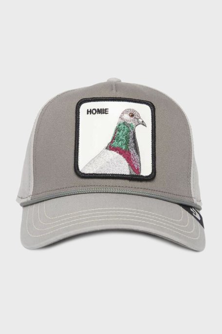 Goorin Bros % 100 Pamuk Animal Figürlü Unisex Şapka 1011135 GRİ - Goorin Bros