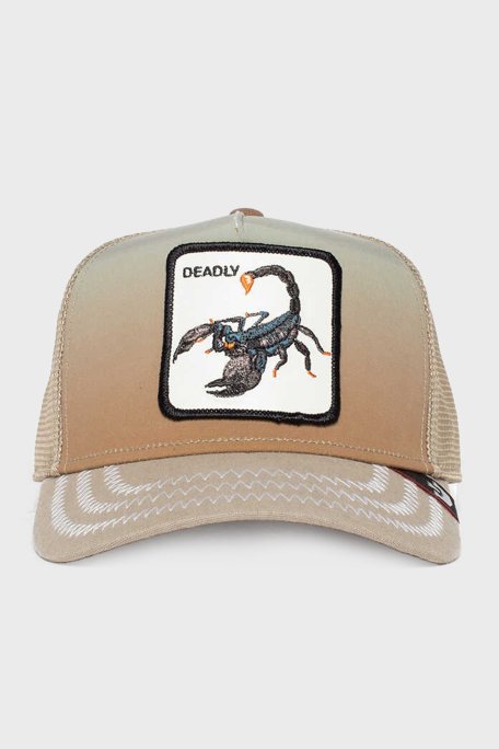 Goorin Bros 101-0367 Get Over Here Animal Desenli Unisex Şapka 1010367 BEJ - Goorin Bros